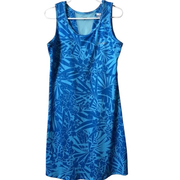 Columbia PFG Tropical Vacation Print Blue Hawaiian M - Picture 2 of 8